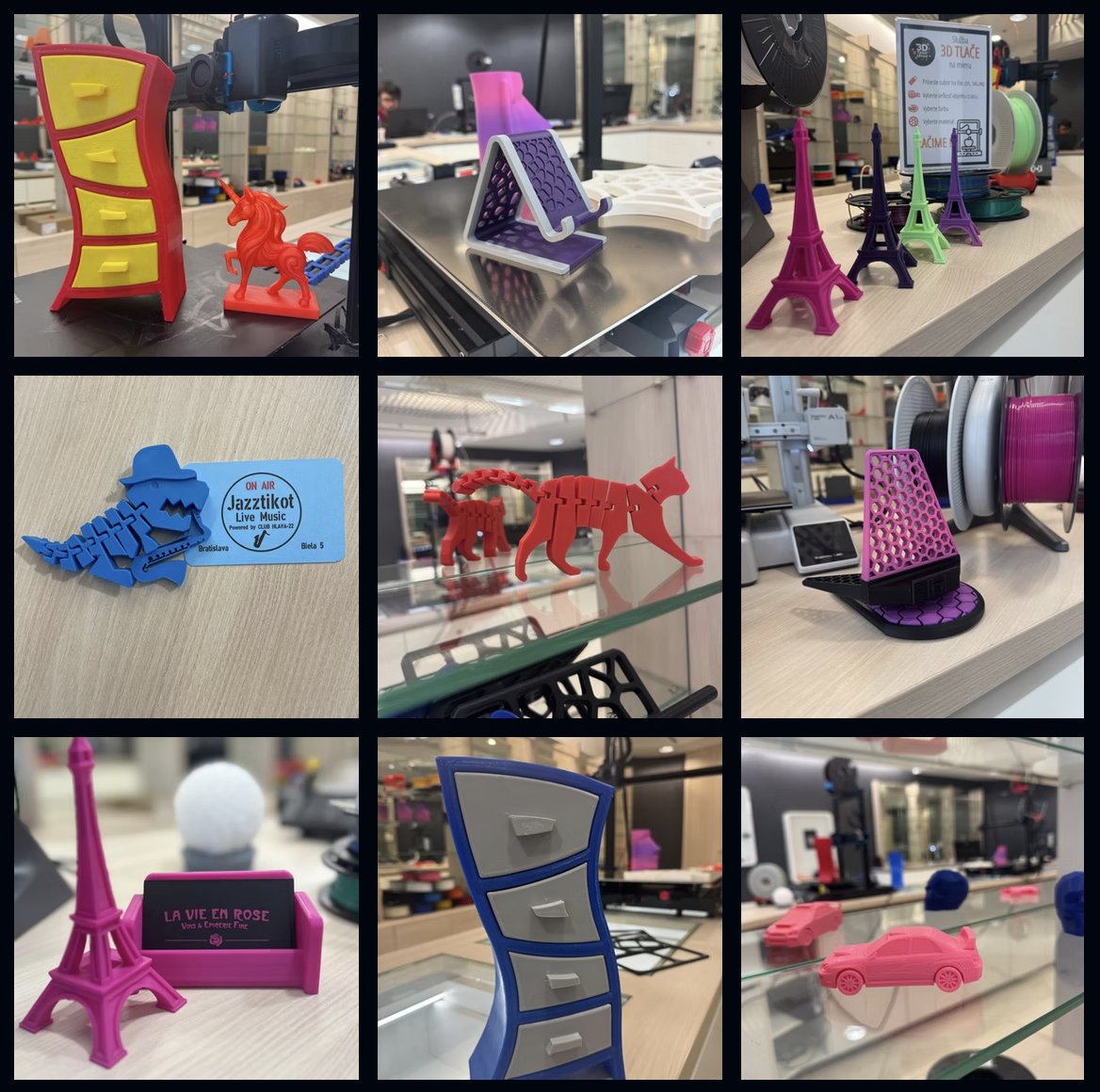 Galerie 3DTailorPrint